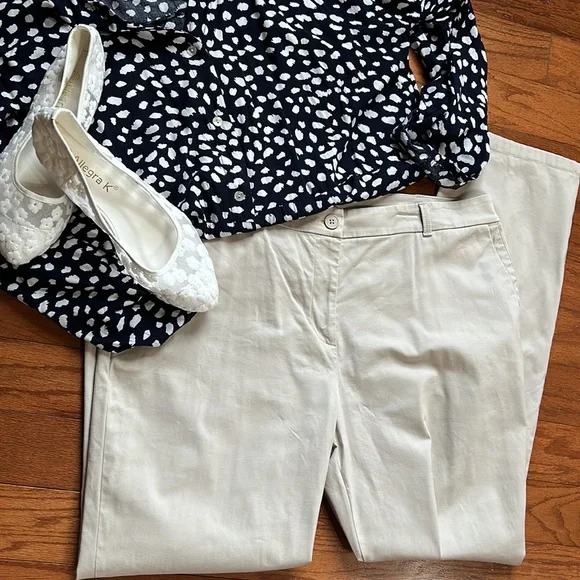 Talbots Ankle Slacks - Picture 1 of 8